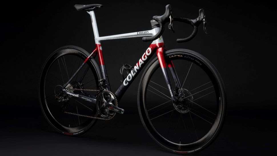 Colnago V3Rs Tadej Pogacar 2021 UCI World Championship yang dilengkapi dengan NFT dan tercatat di blockchain MyLime. (Foto: Istimewa)