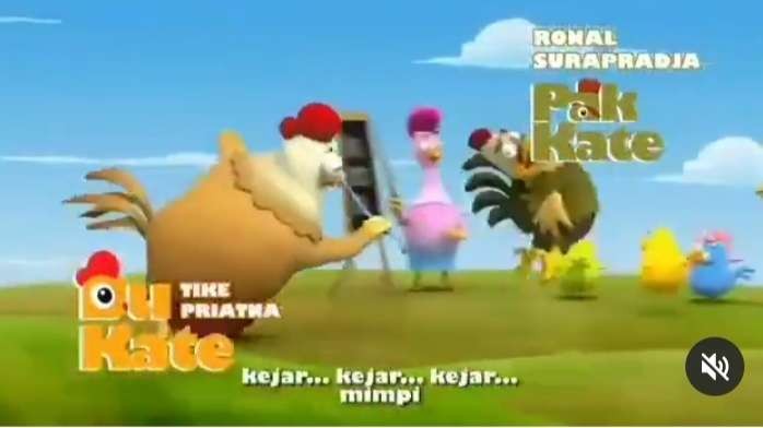 Tampilan film animasi karya studio animasi di KEK Singhasari, Malang (Instagram: @keksinghasari)