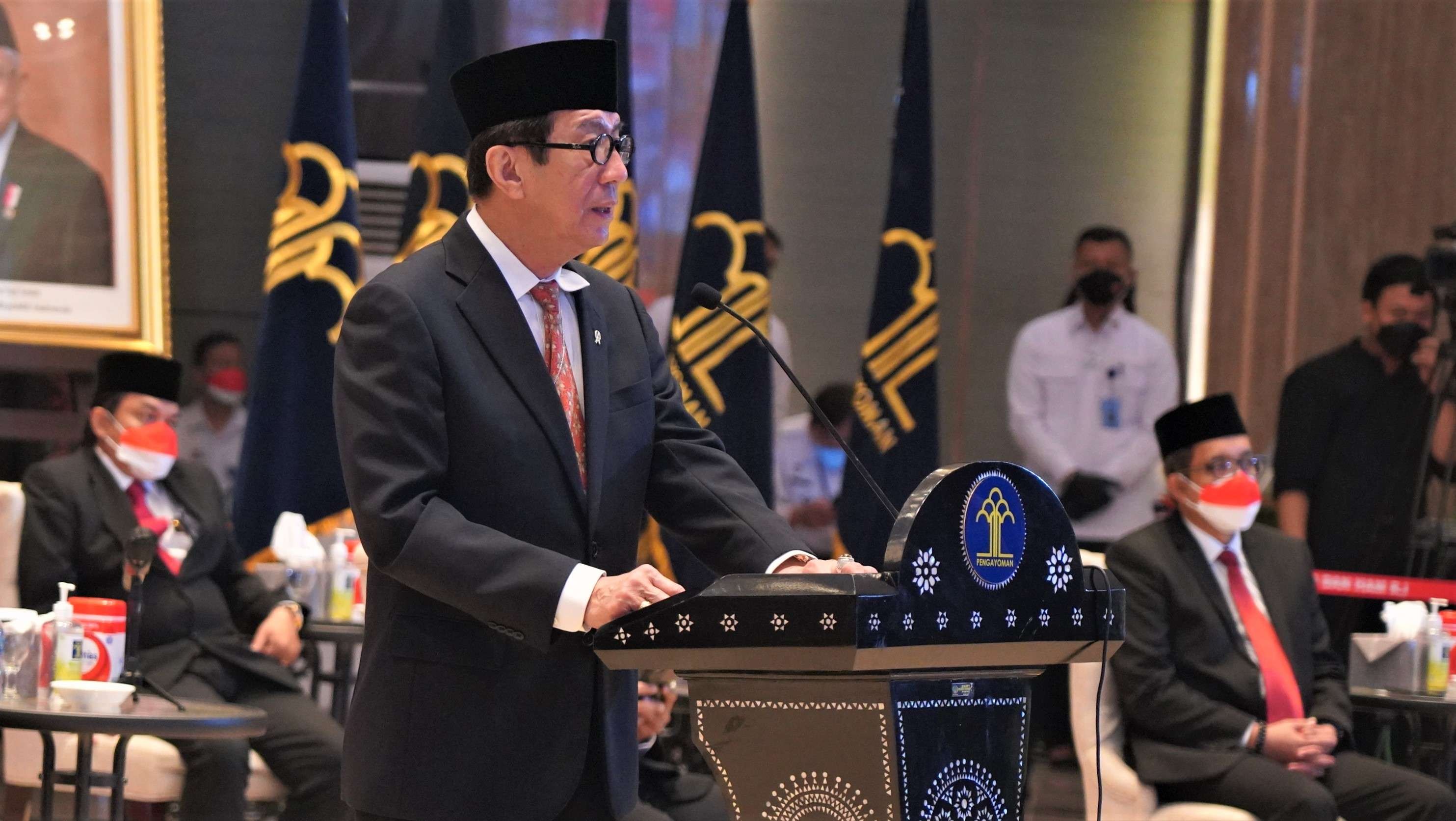 Menteri Hukum dan HAM Yasonna H. Laoly. (Foto: Kemenkumham)