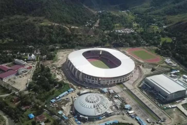 Venue PON XX Papua. (Foto: Dok. PUPR)