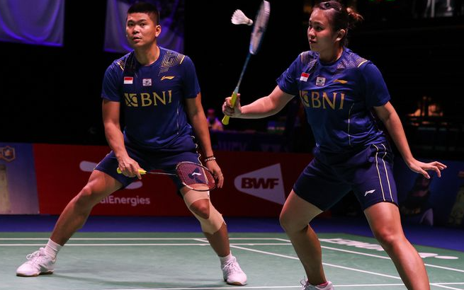 Praveen Jordan/Melati Daeva Oktavianti dikalahkan ganda campuran Malaysia, Hoo Pang Ron/Cheah Yee See. (Foto: BADMINTON PHOTO)