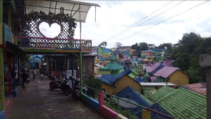 Salah satu destinasi wisata kampung tematik di Kota Malang. (Foto: Lalu Theo/Ngopibareng.id)