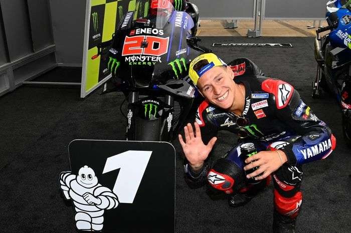 Fabio Quartararo pembalap Monster Energy Yamaha MotoGP. (Foto: Istimewa)