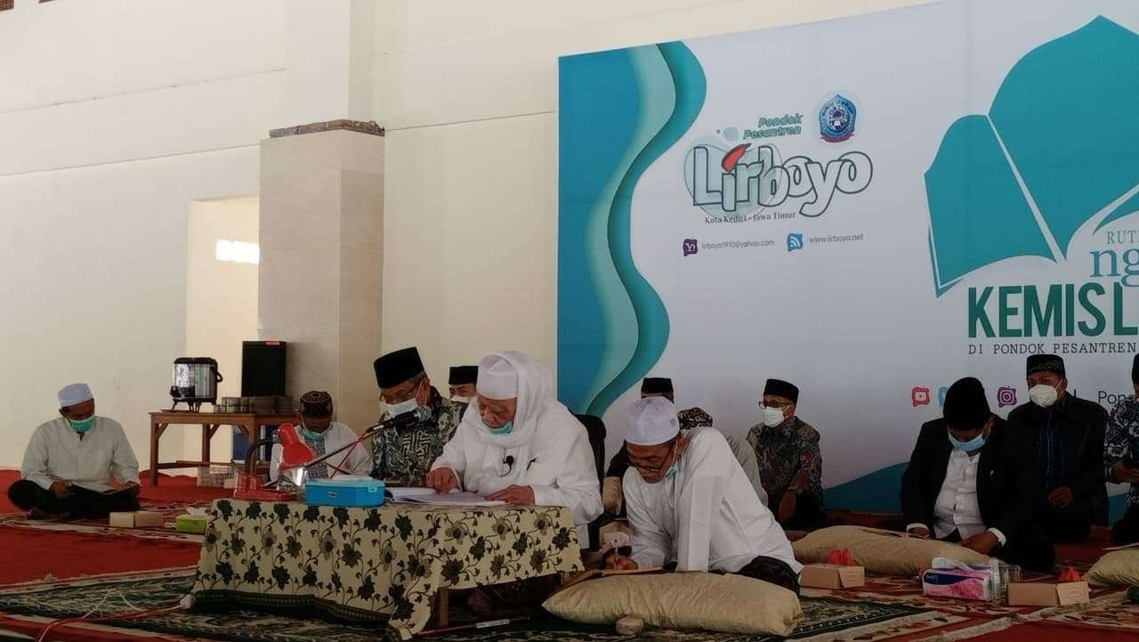 Ketua Umum (Ketum) Pengurus Besar Nahdlatul Ulama (PBNU), Said Aqil Siradj kunjungi Ponpes Lirboyo, Kediri. (Foto: Fendy Plesmana/Ngopibareng.id)