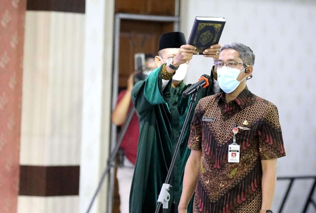 Sumarno dilantik sebagai sekretaris daerah Provinsi Jateng secara definitif. (Foto: Dok Jateng0