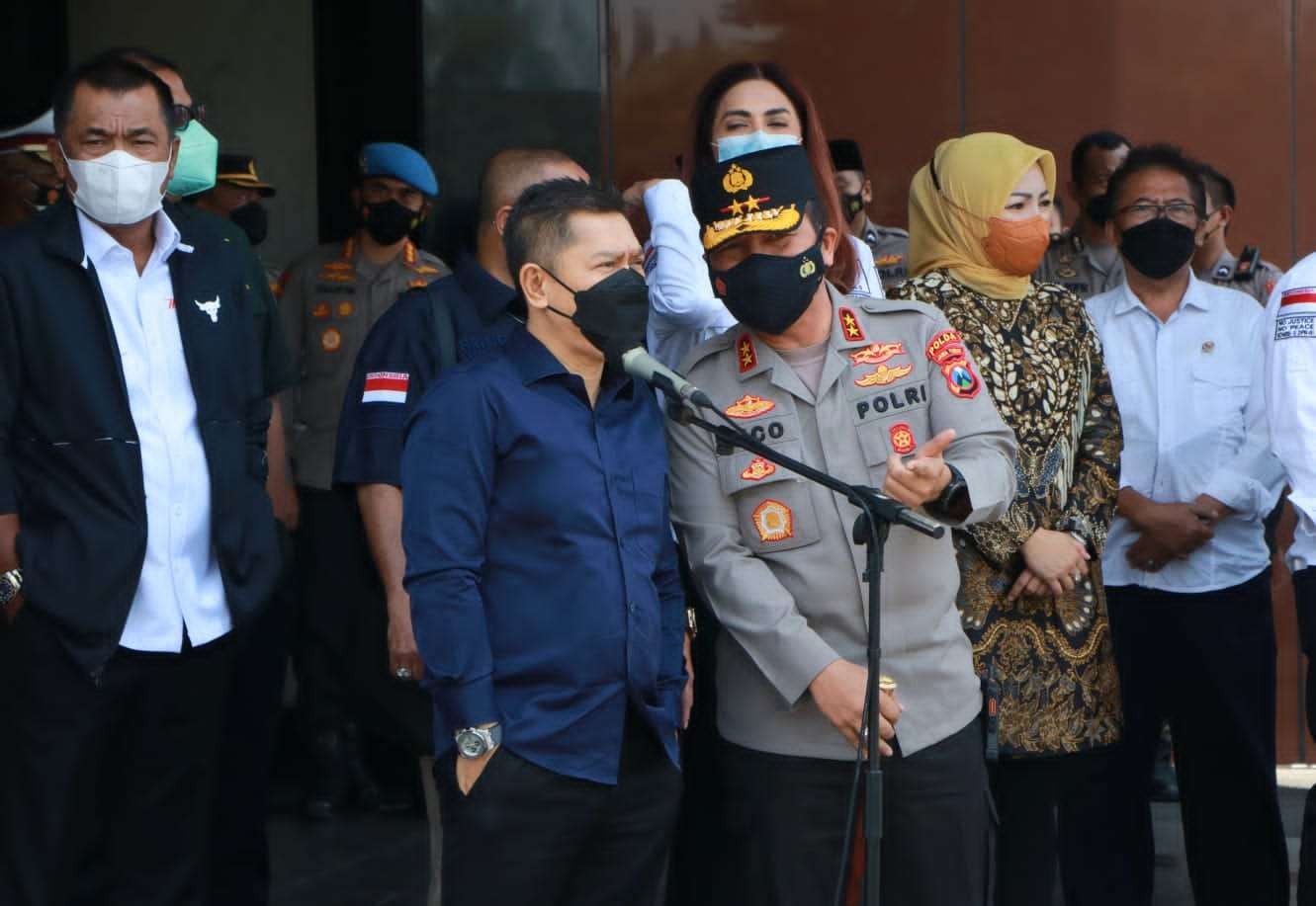 Anggota DPR RI kunker ke Polda Jatim. (Foto: Istimewa)