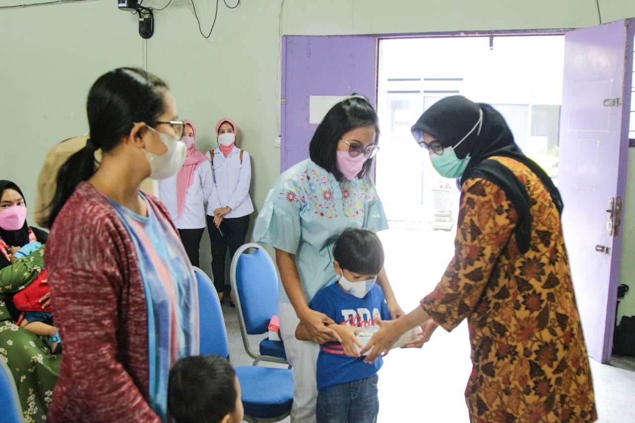 Pemkot Kediri melalui Gemarikan ajak masyarakat konsumsi ikan. (Foto: Istimewa)