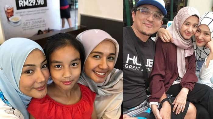 Erra Fazira foto kenangan bersama artis Laudya Chyntia Bella dan mantan suaminya, Engku Emran. (Foto: Instagram)