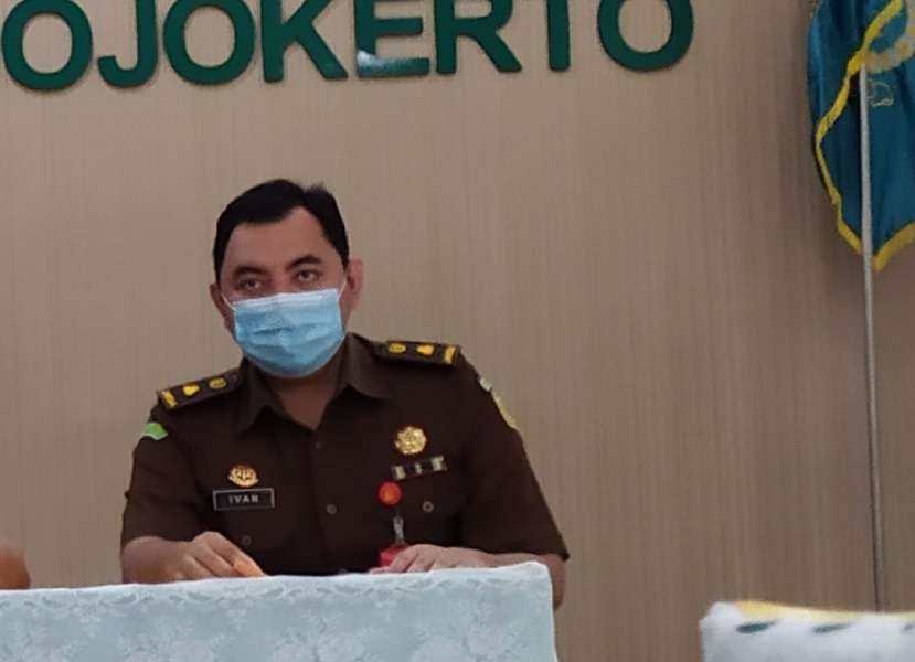 Kasi Pidsus Kejari Mojokerto Ivan Kusuma Yuda.(Foto dokumentasi Ngopibareng.id)