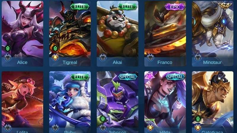 Ilustrasi Hero Tank di Mobile Legends. (Grafis: Istimewa)