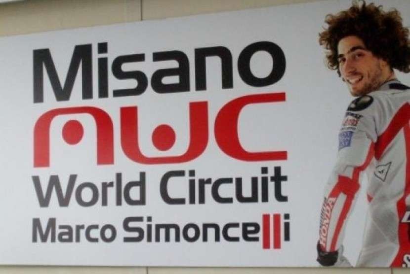 MotoGP Emilia Romagna di Sirkuit Misano, atau tepat 10 tahun kematian pembalap si kribo, Marco Simoncelli. (Foto: Istimewa)