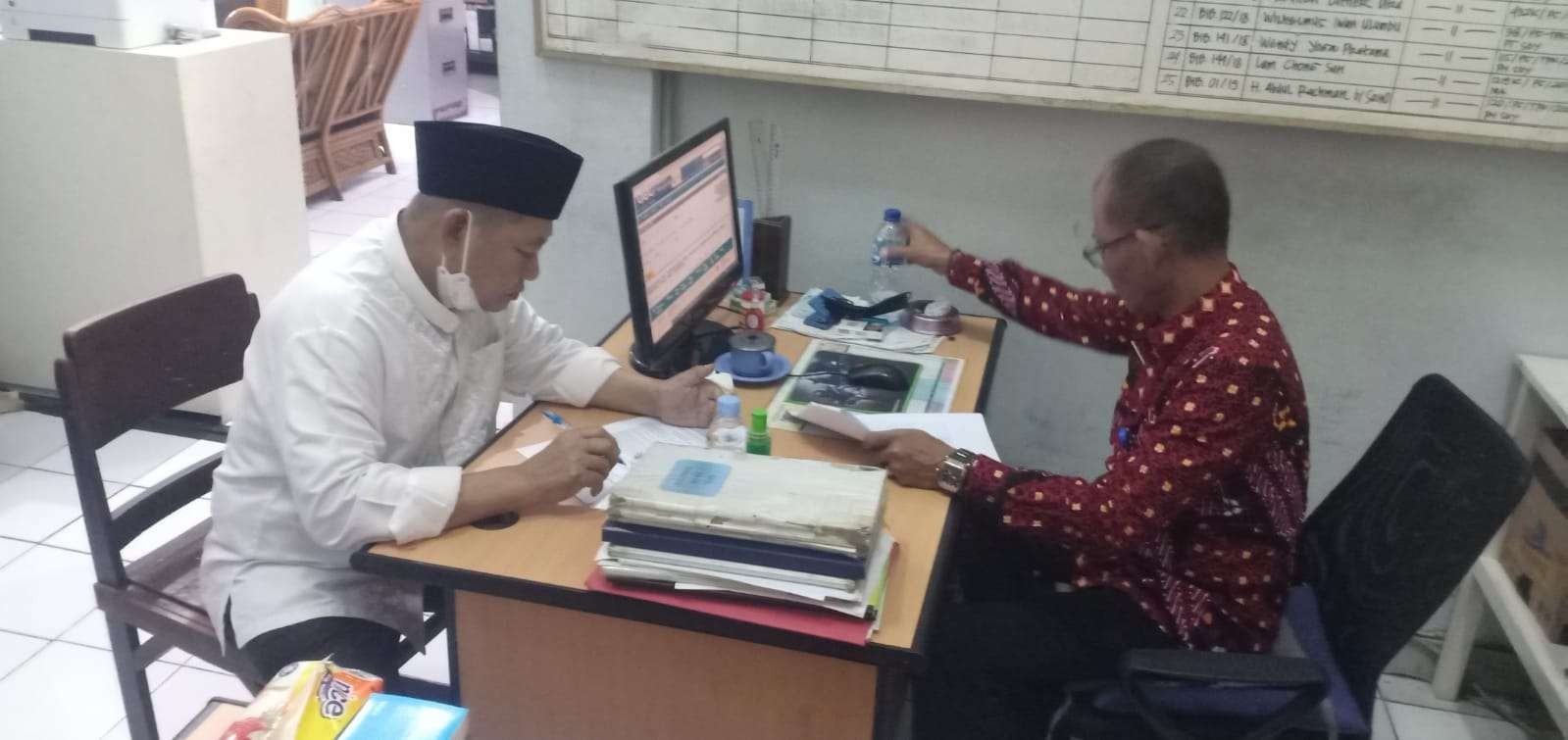 Saiful Ilah ketika persiapan masuk ke Penjara Porong. (Foto: Kanwil Jatim)