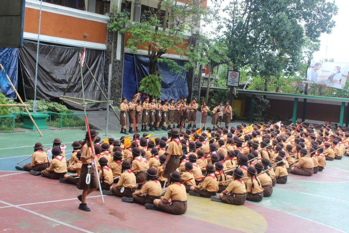 Aktivitas Pramuka atau Praja Muda Karana. (Foto: Istimewa)