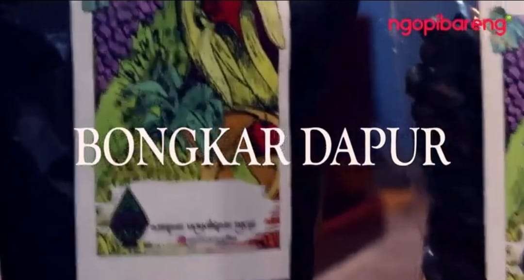 Bongkar Dapur - WKWKCKCK Coffee Shop. (Ilustrasi: Ngopibareng.id)