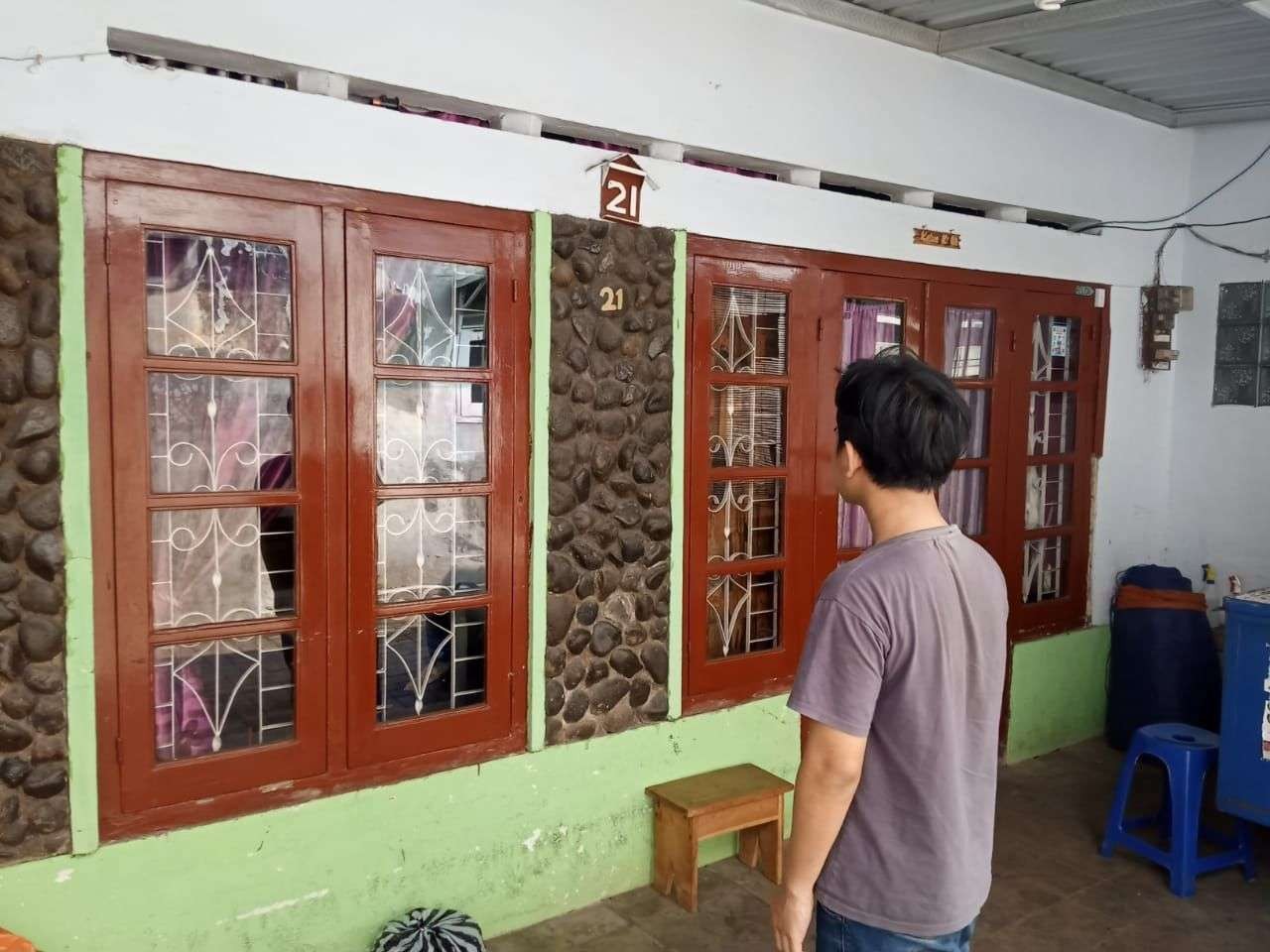 Rumah milik Abdul Latif warga Kota Malang yang terdampak banjir (Foto: Lalu Theo/ngopibareng.id)