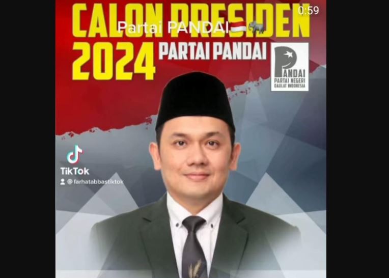 Farhat Abbas, calon presiden (Capres) 2024. (Foto: Instagram)