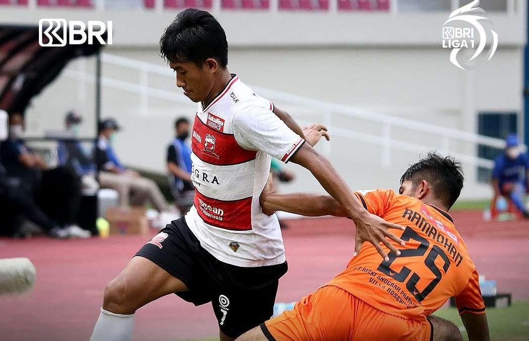 Madura United menang tipis atas Persiraja Banda Aceh. (Foto: Dok Liga BRI)