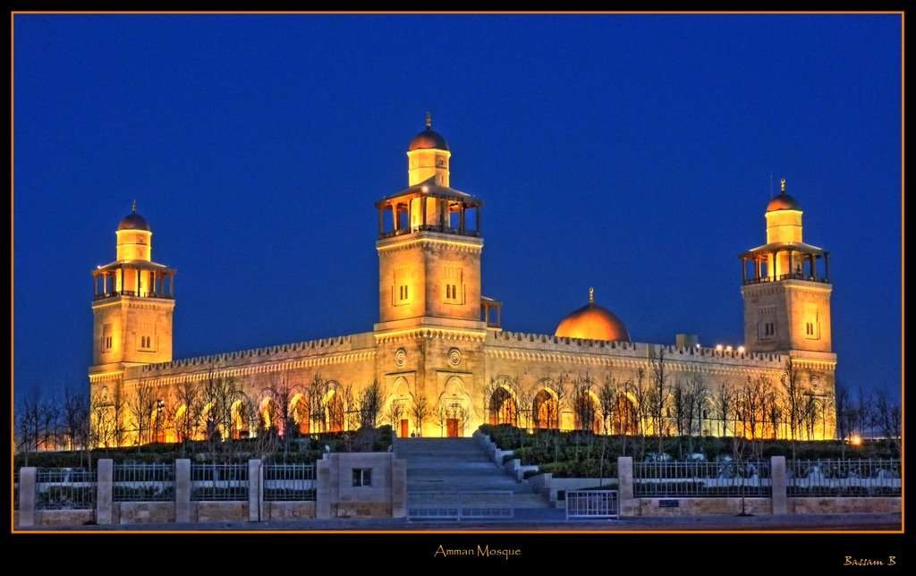 Masjid Raja Husein di Amman Yordania. (Foto: Travellers)