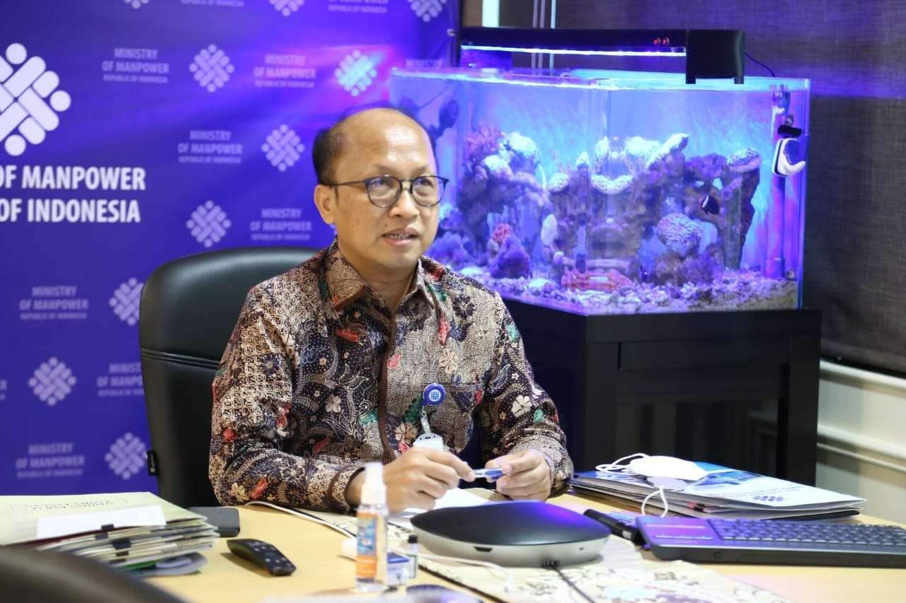 Sekretaris Jenderal Kementerian Ketenagakerjaan, Anwar Sanusi. (Foto: Istimewa)