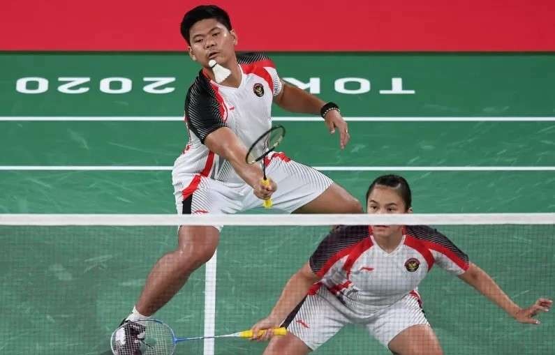 Langkah ganda campuran Indonesia Praven/Melati terhenti di perempat final French Open 2021. (Foto: Ant)