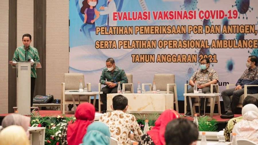 Ketua Gugus Tugas Covid 19 Kemenag sekaligus Kepala Biro Umum Setjen Kementerian Agama Fesal Musaad. (Foto: Kemenag)