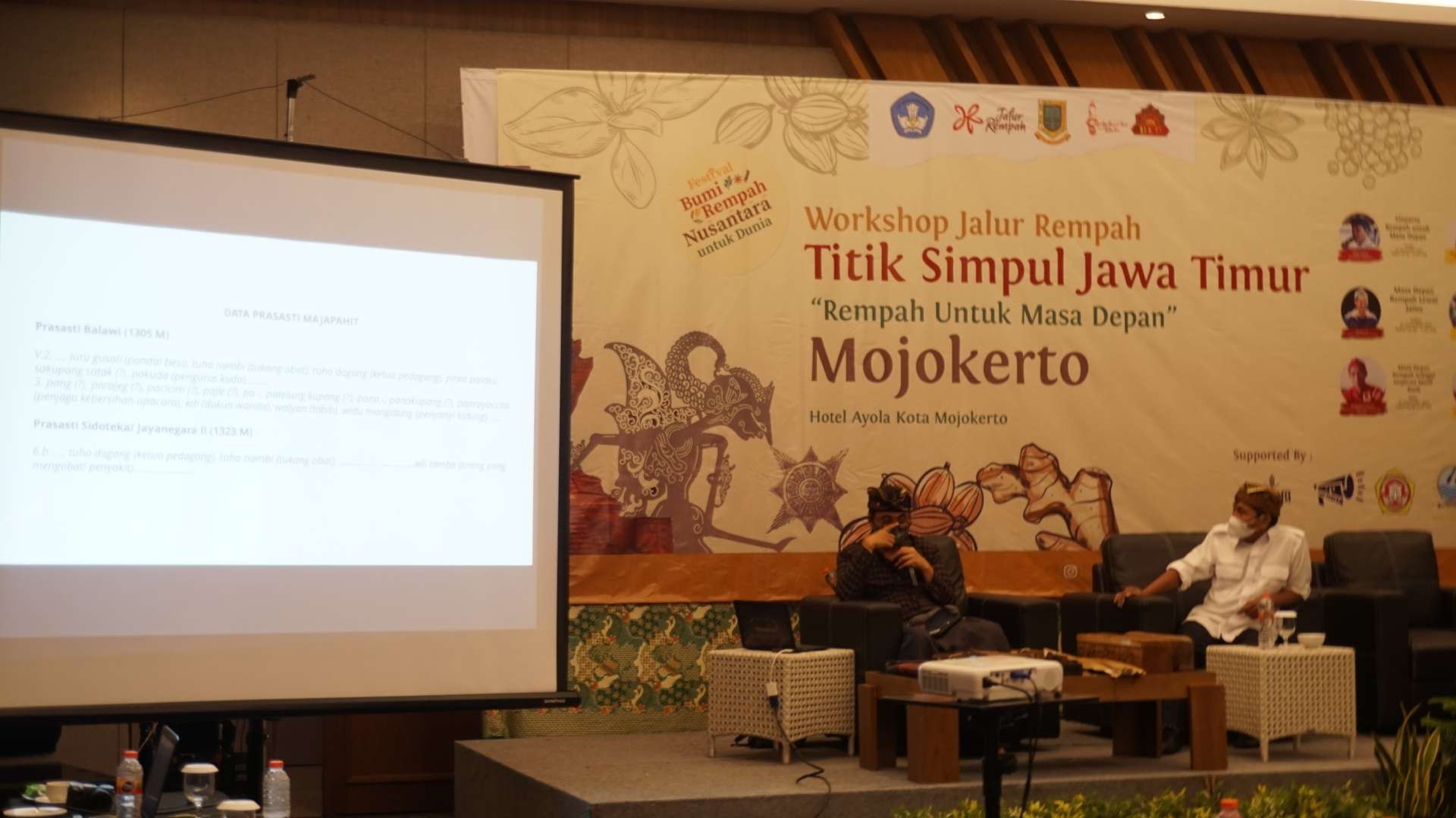 Workshop Jalur Rempah titik simpul Jawa Timur. (Foto: Deni Lukmantara/Ngopibareng.id)