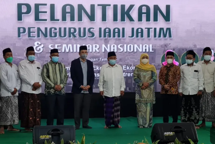 Gubernur Jawa Timur Khofifah Indar Parawansa tawarkan Jatim jadi tuan rumah Konferensi Internasional Alumni Al-Azhar (Foto: Lpt6)