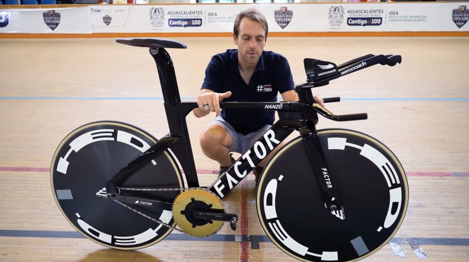 Factor Hanzo yang akan  digunakan oleh Alex Dowsett dalam memecahkan rekor Hour Record Rabu, 3  November 2021. (Foto: Istimewa)