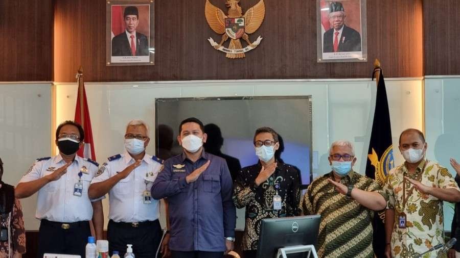 Rapat Ditjen PHU dengan Otoritas Bandara. (Foto: Kemenag)