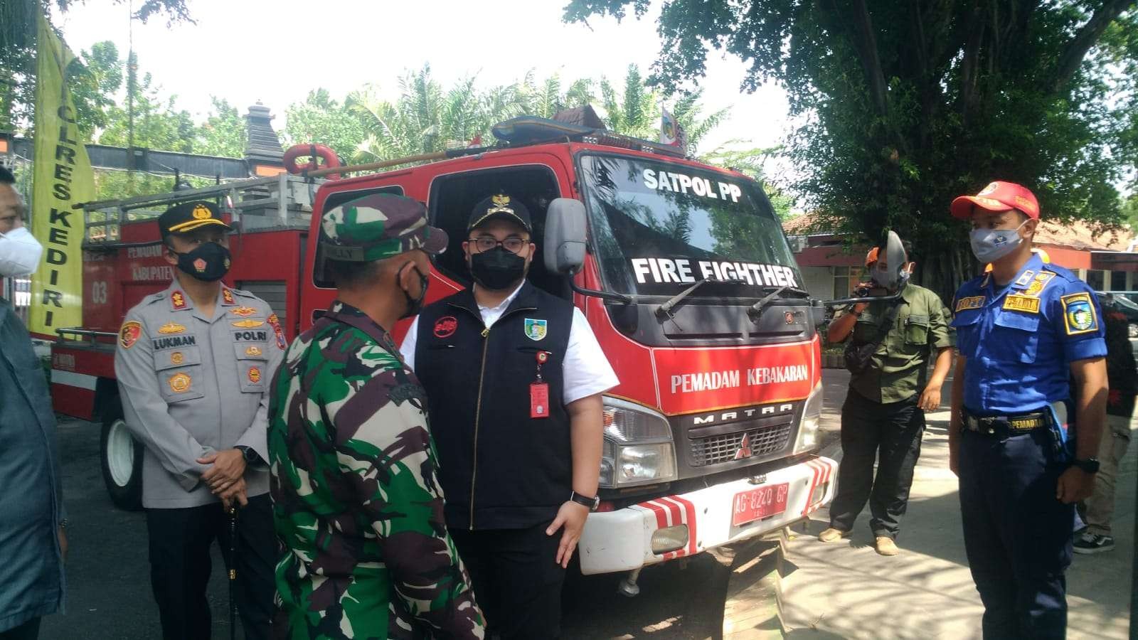 Bupati Kediri Hanindhoto Himawan Pramana kesiapsiagaan bencana (istimewa)