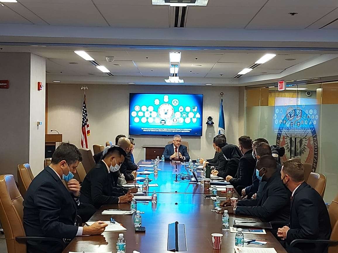 DJKI dan Polri melakukan benchmarking dengan US National Intellectual Property Rights Coordination Centre (IPR Center) di Virginia, Amerika Serikat. (Foto: Istimewa)