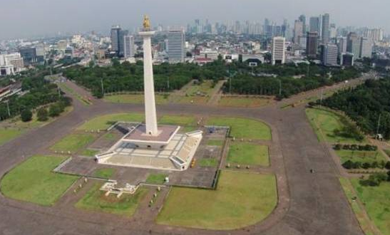 Ilustrasi Monas yang rencananya akan menjadi lokasi Reuni 212. (Foto: Istimewa)