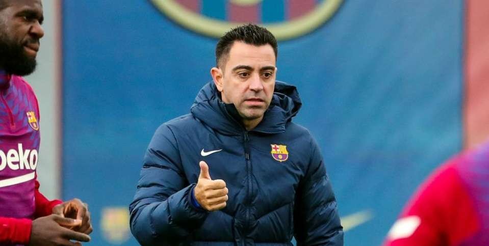 Pelatih anyar Barcelona Xavi Hernandez. (Foto: Twitter/@FCBarcelona)