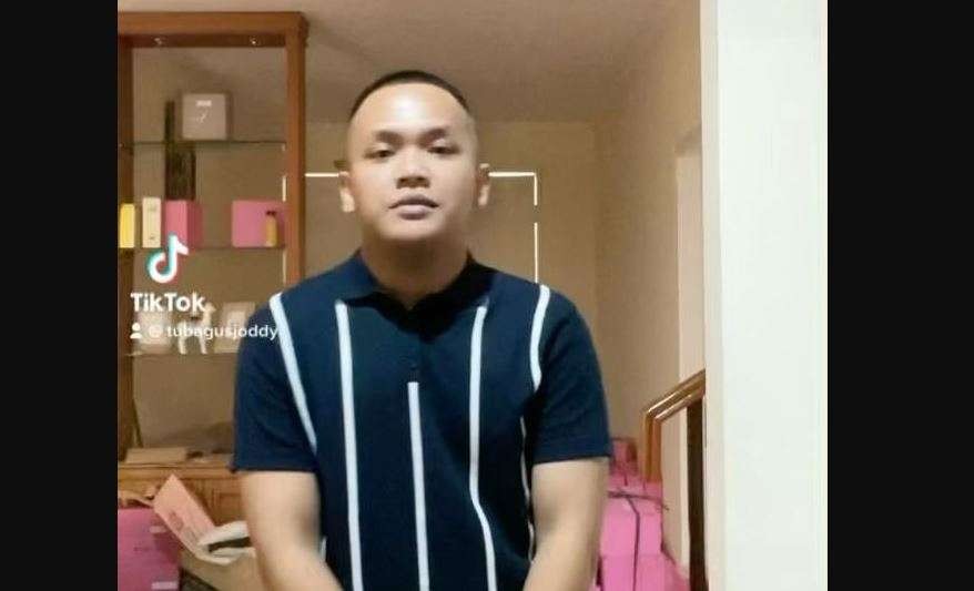 Tubagus Joddy, sopir pasangan Vanessa Angel dan Febri Ardiansyah (Bibi). (Foto: TikTok)