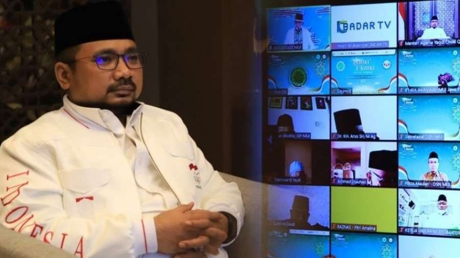 Menag memberi sambutan pada penutupan Ijtima' Ulama Komisi Fatwa MUI. (Foto: Kemenag)