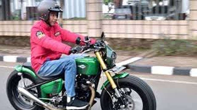 Presiden Jokowi dijadwalkan akan Geber Motor RI 1 saat meresmikan SiFoto:Otomotif)