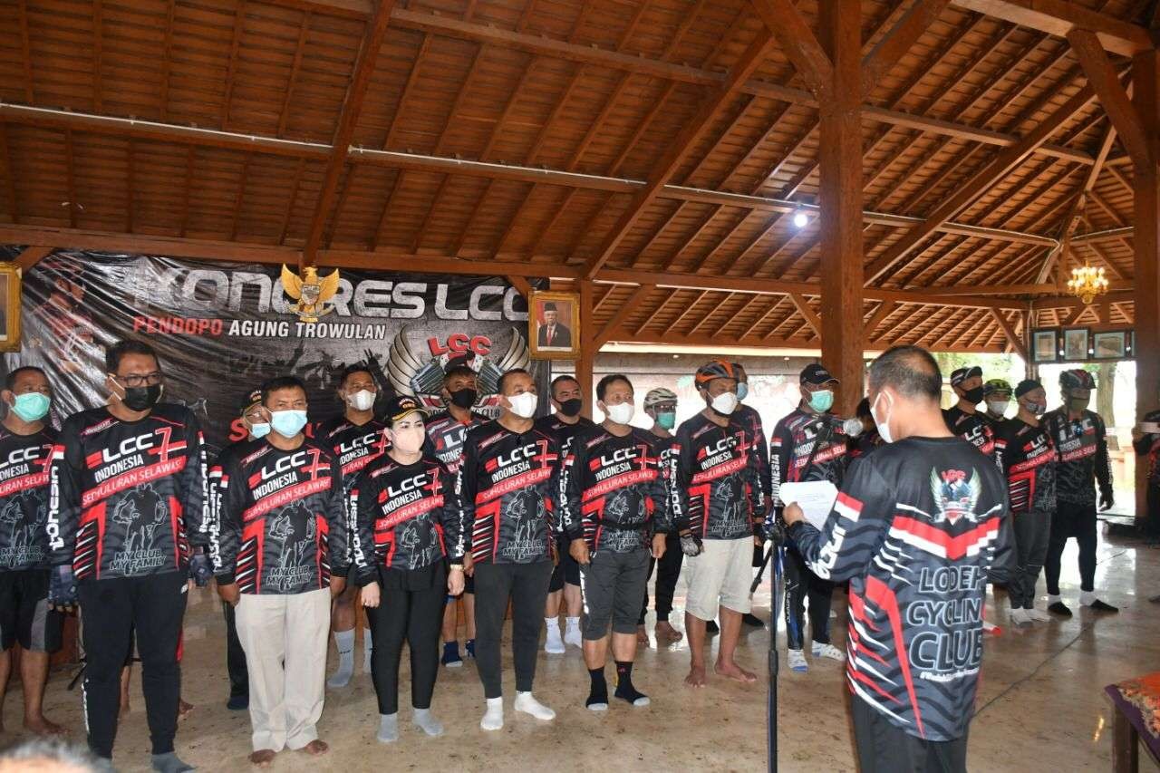 Kongres ke-2 LCC di Pendapa Kecamatan Trowulan. (Foto: Deni Lukmantara/Ngopibareng.id)