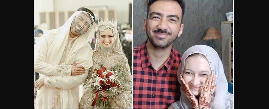 Foto kenangan kemesraan Reza Zakarya dan Valda Alviana. (Foto: Instagram)