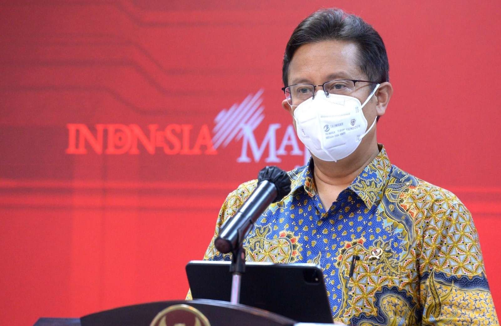 Menteri Kesehatan Budi Gunadi Sadikin (foto. : Setpres )