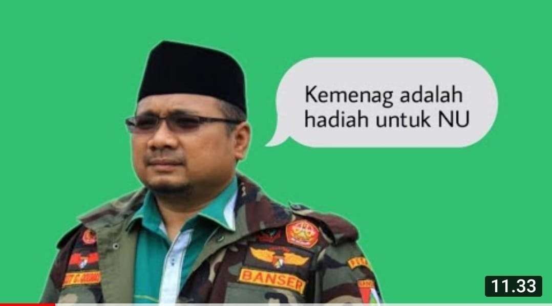 Ngopiini - Kementerian Agama hadiah untuk NU