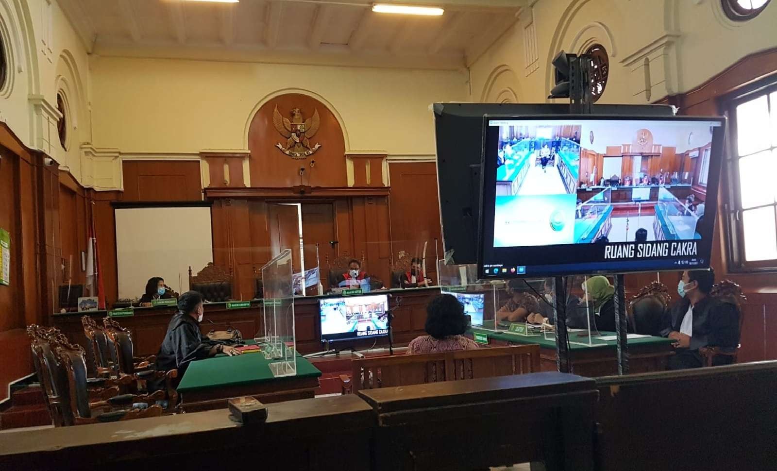 Sidang kasus penganiayaan wartawan Tempo Nurhadi, yang mendengarkan keterangan saksi ahli. (Foto: Istimewa)