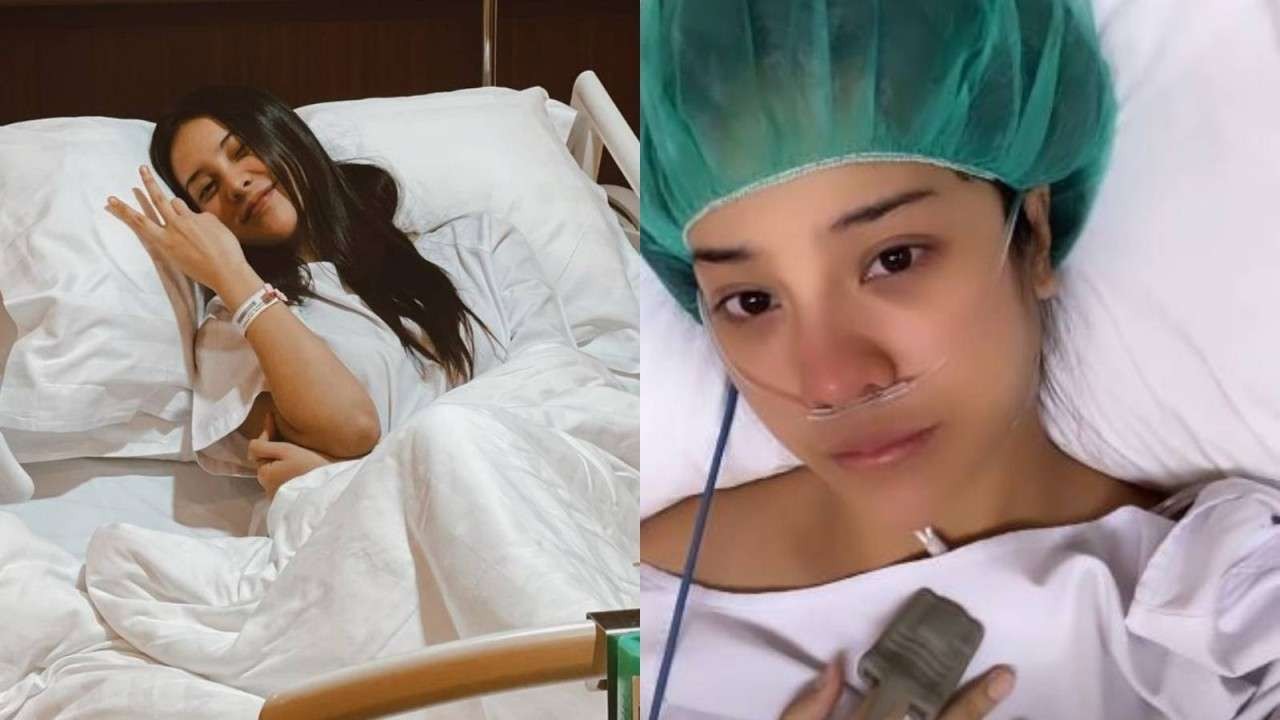 Anya Geraldine operasi usus buntu. Dia merasakan sakit di perut bagian kanan hingga susah bangun. (Foto: Instagram)