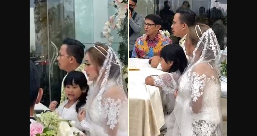 Prosesi akad nikah pedangdut Cupi Cupita dengan Bintang Bagus. (Foto: Instagram)