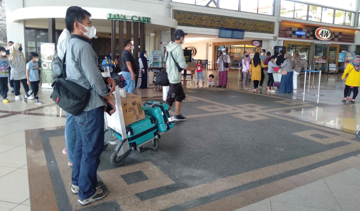 Kondisi terminal 1 Bandara Internasional Juanda Surabaya (Foto: Andhi Dwi/Ngopibareng.id)