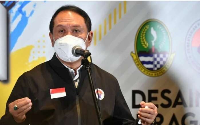 Menpora Zainudin Amali meminta PSSI memberikan sanksi berat kepada siapa pun yang terlibat dalam kasus suap di Liga 3 PSSI Jatim. (Foto: Antara)