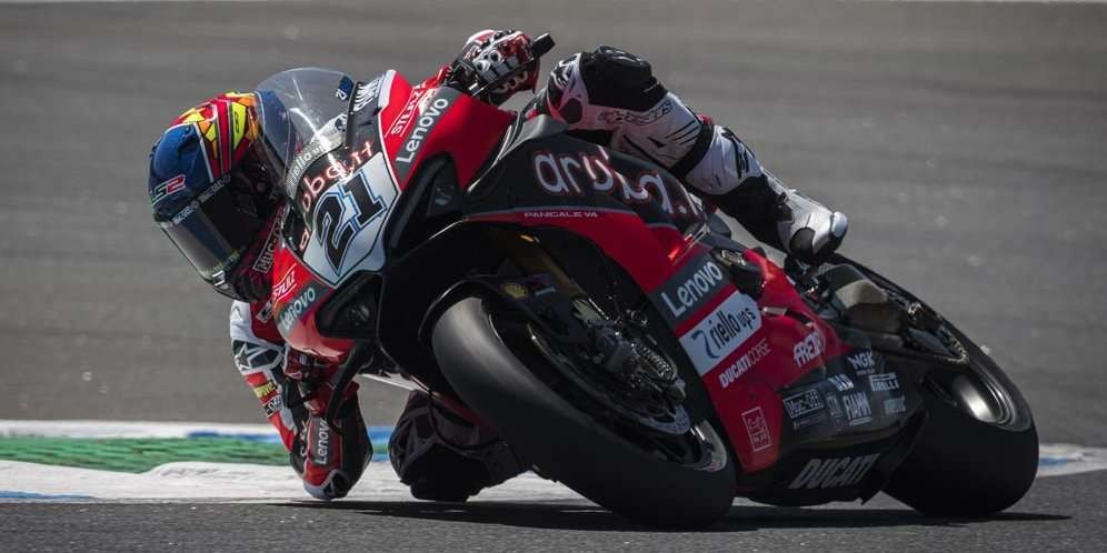 Pembalap Aruba It Ducati, Michael Ruben Rinaldi. (Foto: AP)