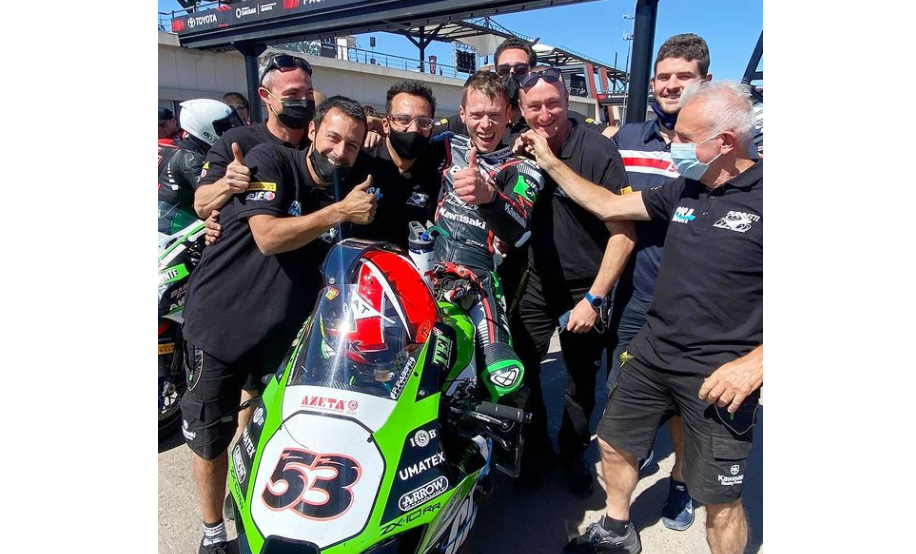 Tito Rabat bertarung di World Superbike (WSBK) dengan menunggangi Kawasaki. (Foto: Instagram)