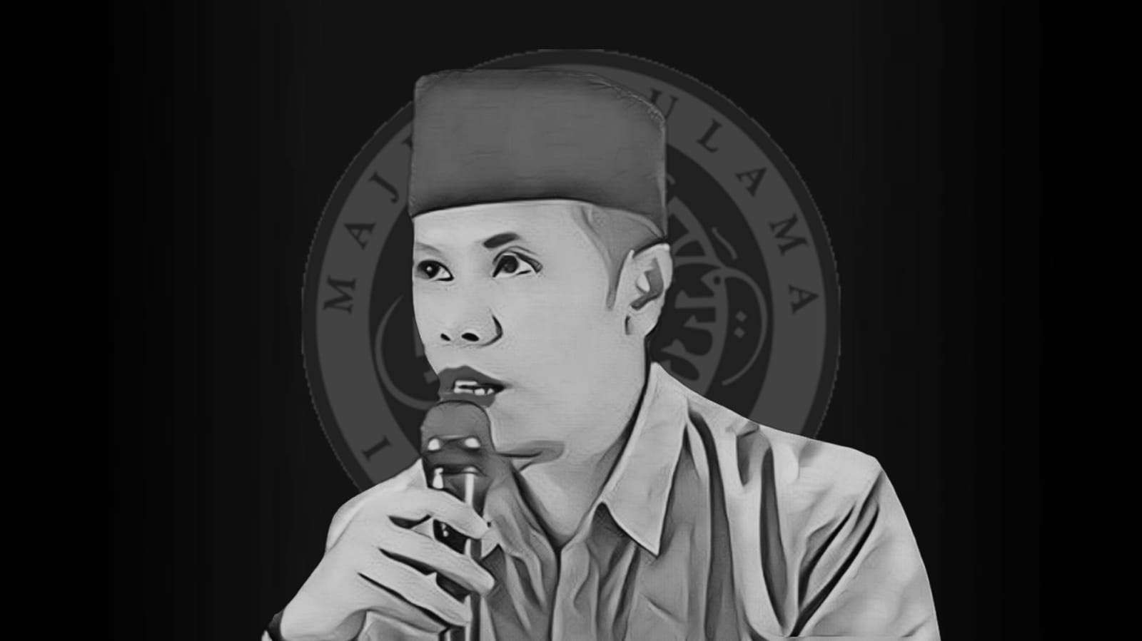 Ilustrasi salah satu anggota pengurus MUI, Ahmad Zain, ditangkap Densus 88. (Grafis: Fa Vidhi/Ngopibareng.id)