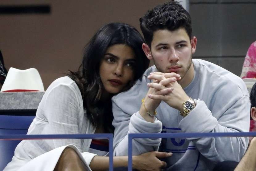 Pasangan selebriti Priyanka Chopra dan Nick Jonas. (Foto: Istimewa)