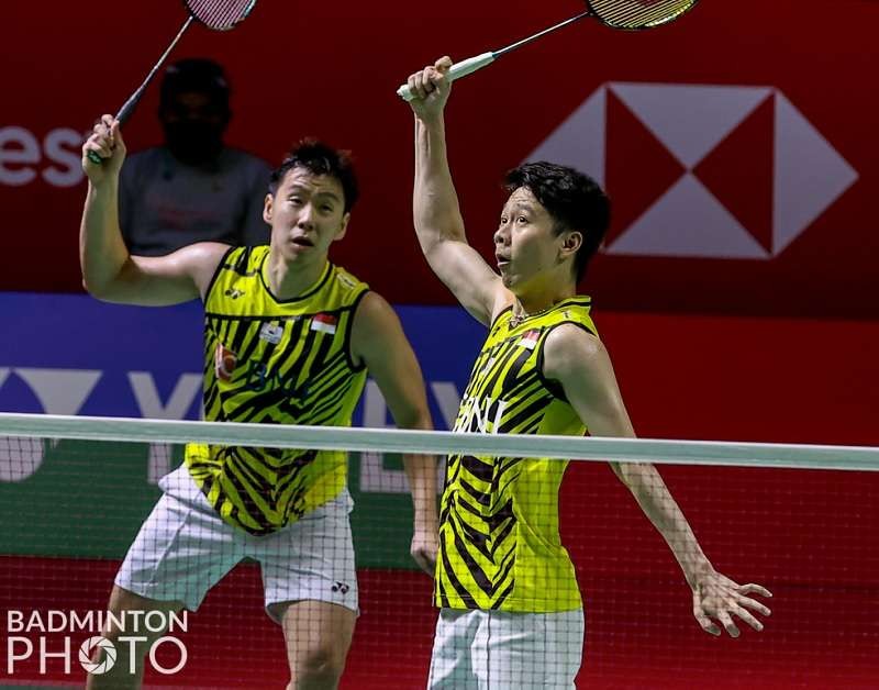 Kevin/Marcus, satu-satunya ganda putra Indonesia yang lolos semifinal Indonesia Open 2021. (Foto: PBSI)